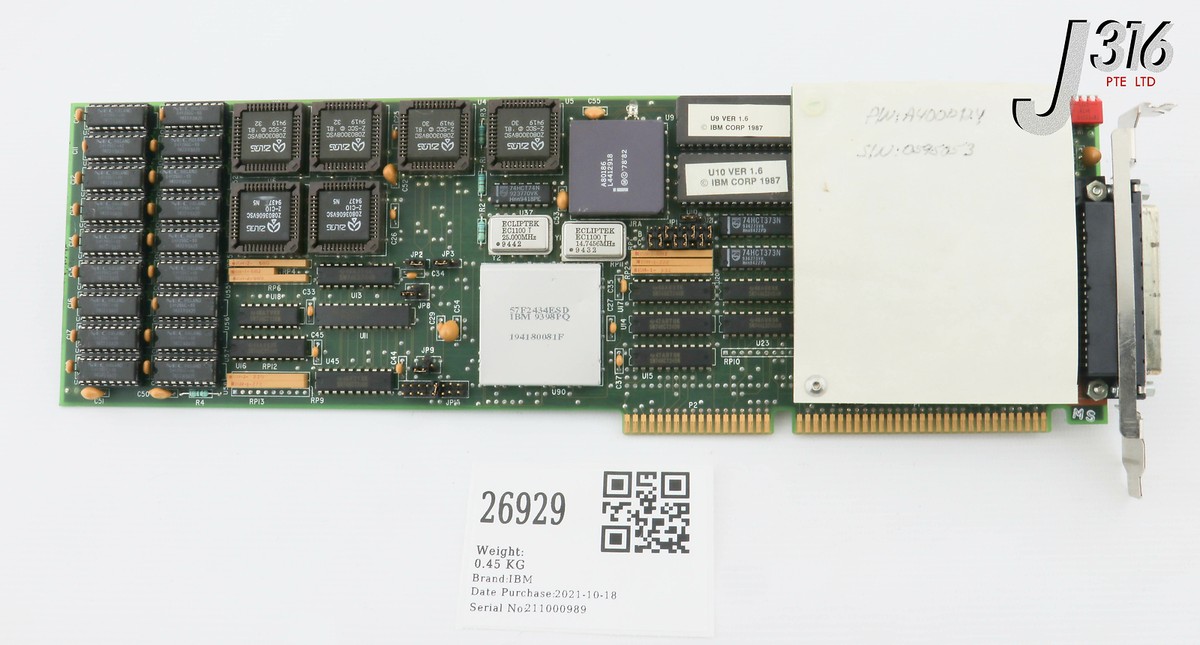 ０ 26929 IBM PCB, ARTIC 8 PORT ISA CARD W/ DAUGHTER BD, A4000124