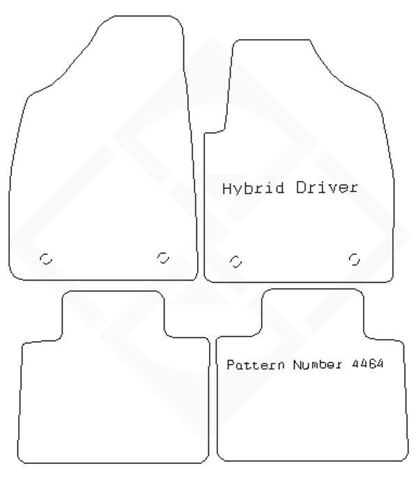 Car Mats For MG Motor Co MG HS (2019)(Hybrid) Prestige Carpet Mats In Black eBay