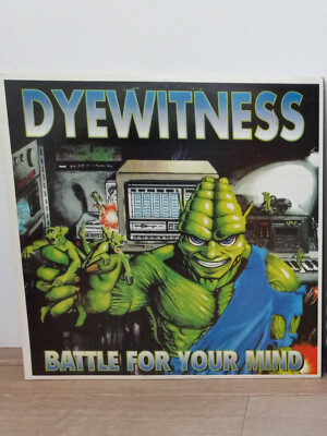 Dyewitness Battle for your Mind (2xLP) Brand New 1995 Hardcore Album RARE!