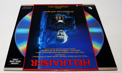 1988 80s NEW WORLD HELLRAISER LASER DISC LASERDISC LD NTSC CLIVE
