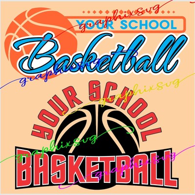 Basketball SVG, Basketball EPS, Basketball PNG, Add your own word [vector file]