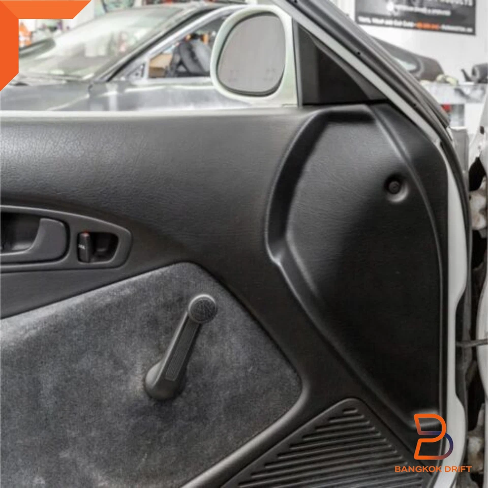 Conjunto de manivela de ventana gris para Honda Civic Accord DX CX EX SI EG6 B16 D16 EK Foto 4 de 4