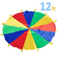 Parachute 12 Foot For Kids Parachute With 12 Handles For 8 12 K... Free Shipping Parachute 12 Foot For Kids Parachute With 12 Handles For 8 12 K... Free Shipping