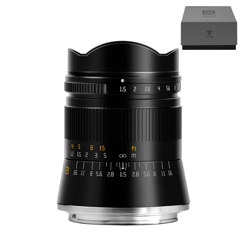 TTArtisans 21mm F1.5 Full Fame Lens Large Aperture Nikon Z Z6II Z7 II Z5 Z6 Z7 - Image 2 of 4