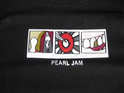 PEARL JAM Vintage T Shirt 90's Tour no code GRUNGE ROCK NEW
