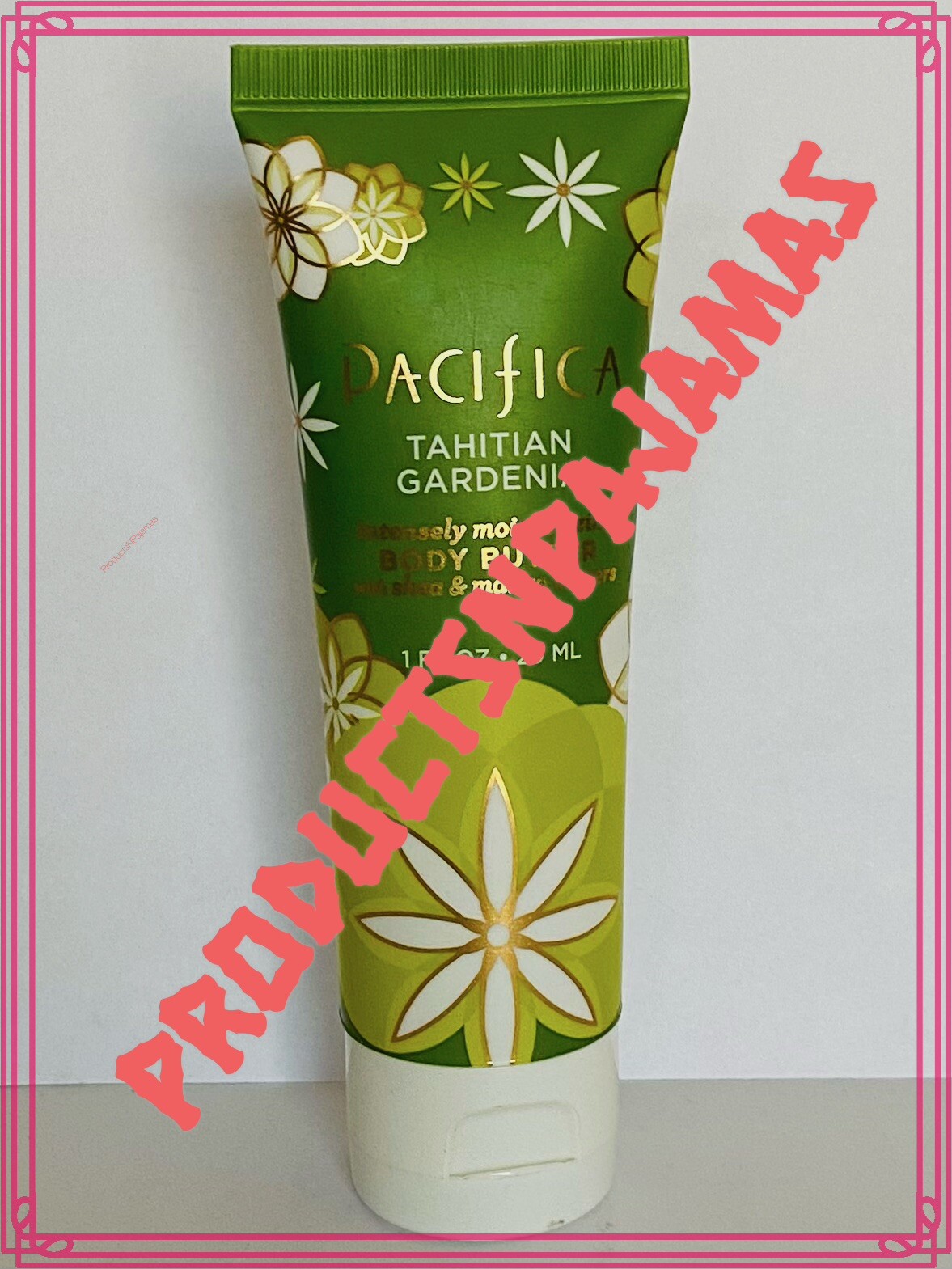 NEW Pacifica TAHITIAN GARDENIA  BODY BUTTER 1.0oz/29ml  **TRAVEL SIZE**