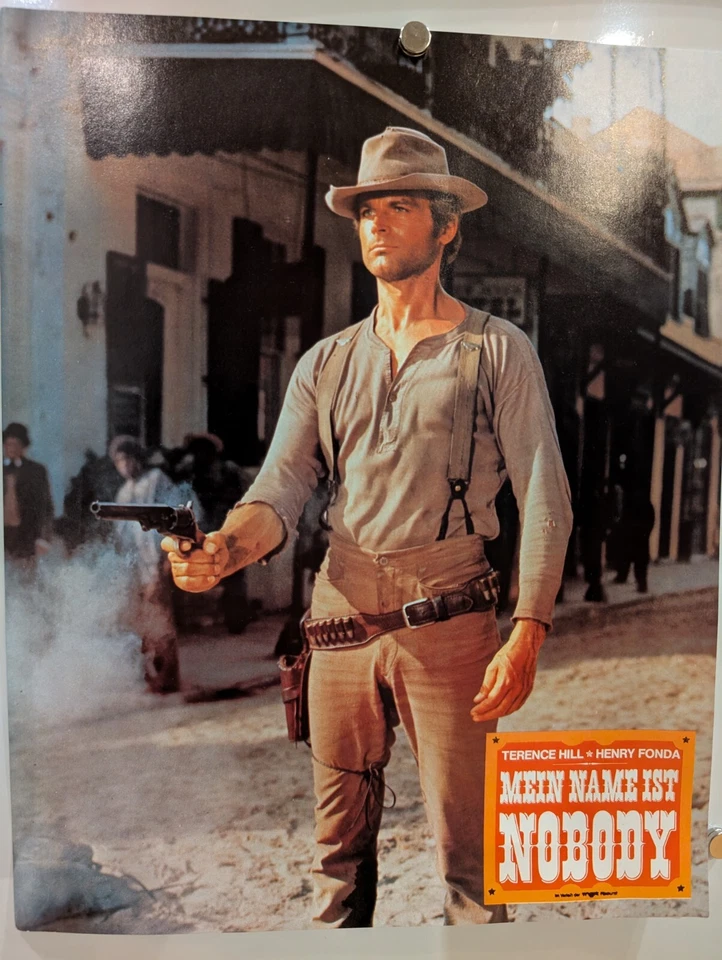 Terence Hill - MEIN NAME IST NOBODY 15  original Aushangfotos 1974 SERGIO LEONE - Bild 3 von 3