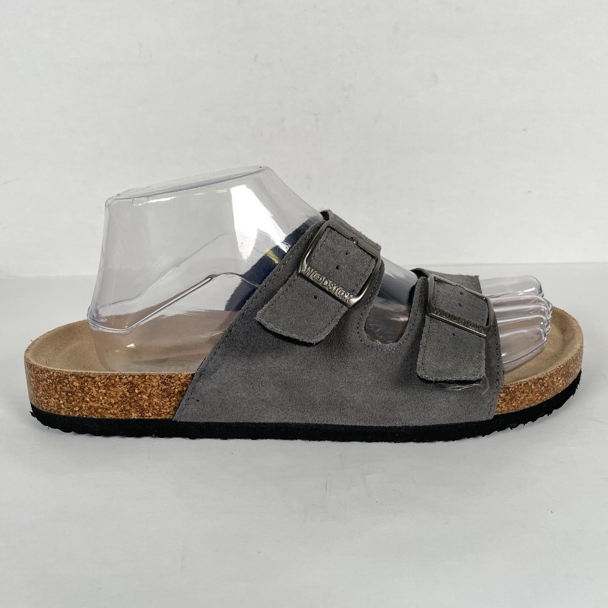 Woodstock Vintage Brand Bert Sandals Mens Size 8 M Gray 