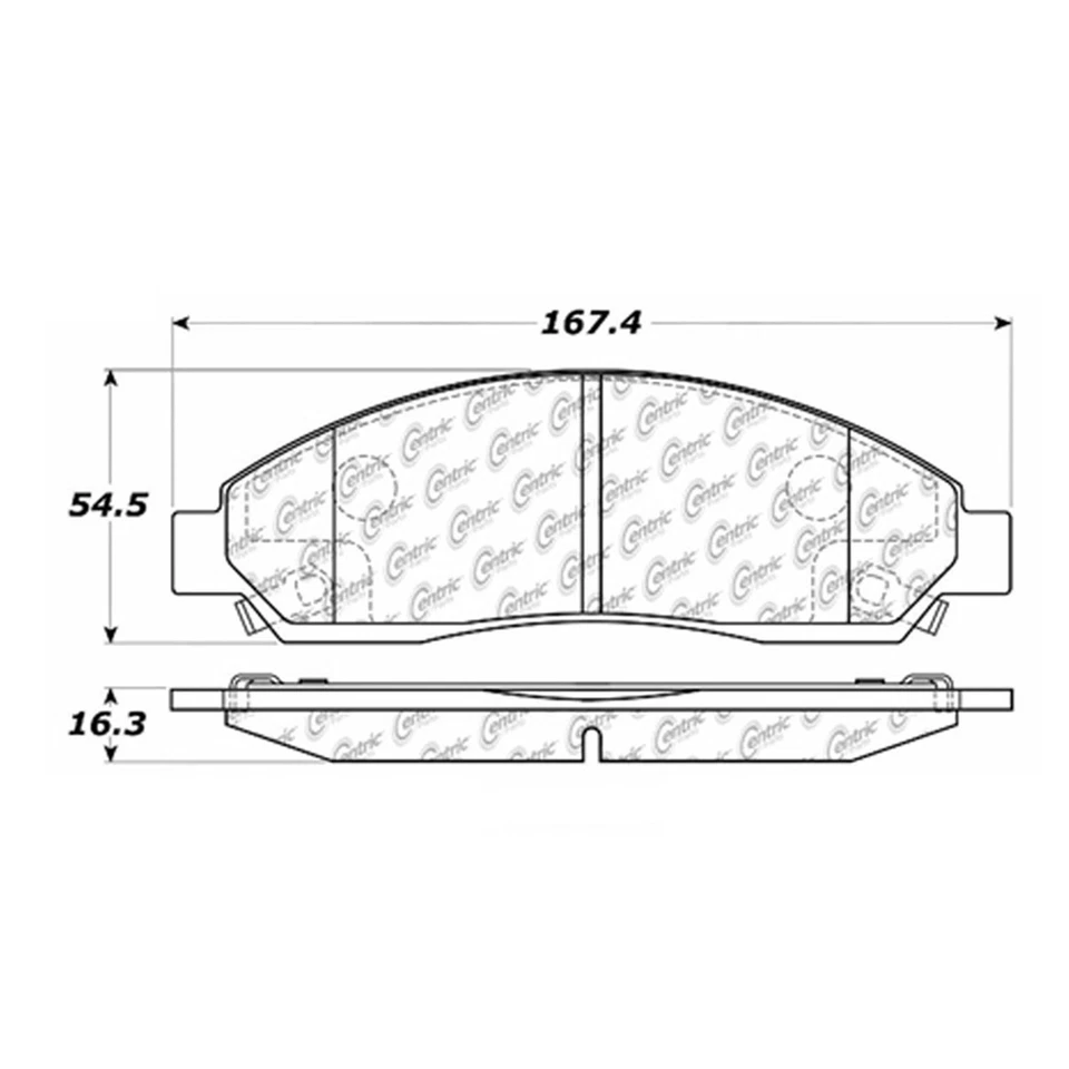 Rotores de freio dianteiro e pastilhas de freio metálicas Chevrolet Colorado 2004 - Imagem 4 de 4