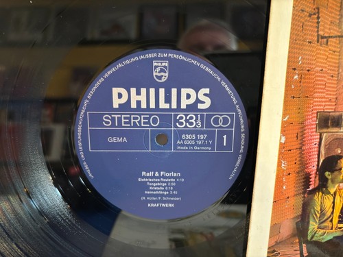 KRAFTWERK RALF FLORIAN 6305197 PHILIPS INSERT. ORIGINAL GERMANY LP NEAR MINT - Bild 3 von 5