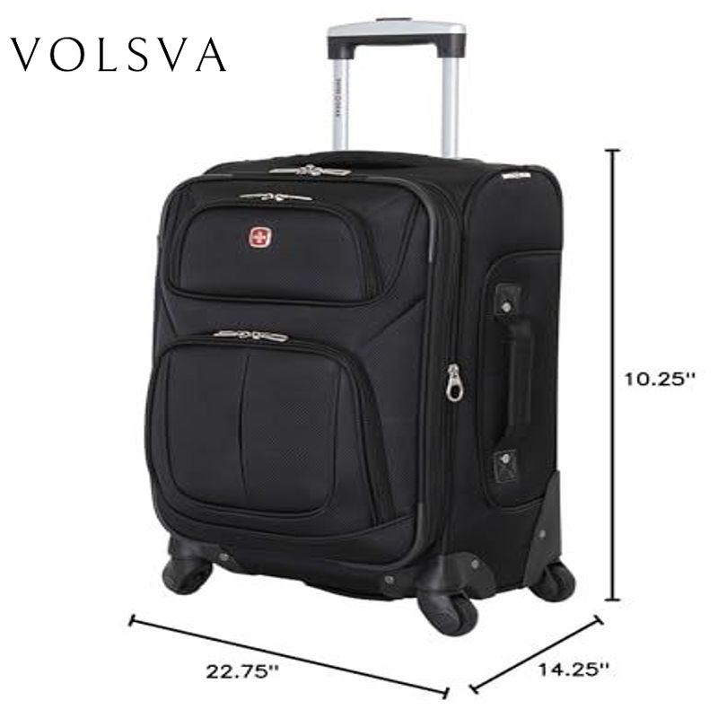 SwissGear Sion Softside Expandable Roller Luggage, CarryOn 21Inch