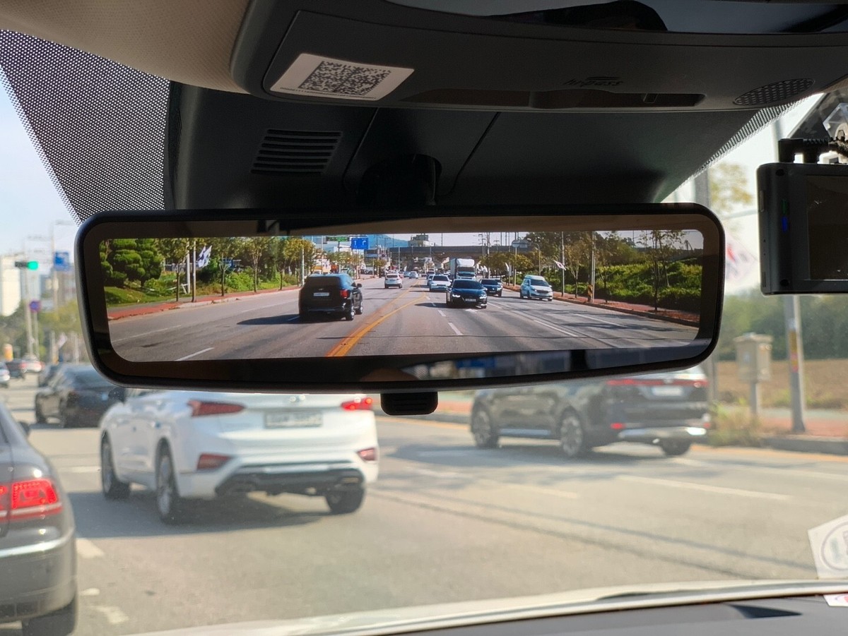 KIA Carnival Digital Rear View Mirror Real 60Frame LVDS 1920x384