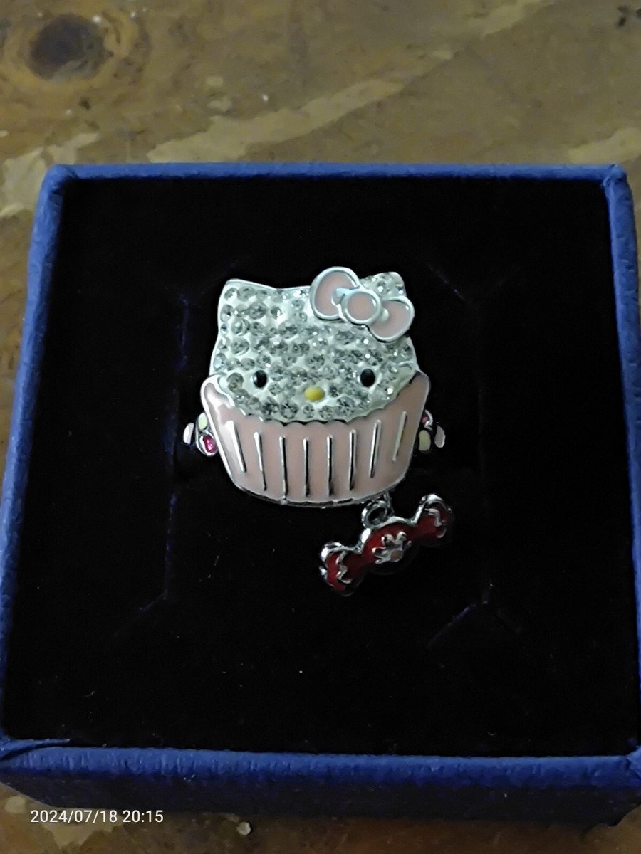 Swarovski Hello Kitty Ring サイズ55 Hello Kitty Sweet Swarovski Ring 1120606 Size 55, NWOT Boxed