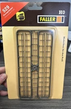 Faller Kit HO 529 Iron Railing 6 Railing Pieces NIP