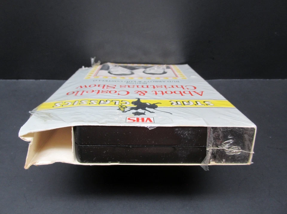 Abbott & Costello Christmas Show, VHS, Star Classics 1986, NEW in Shrink Wrap Foto 4 de 4