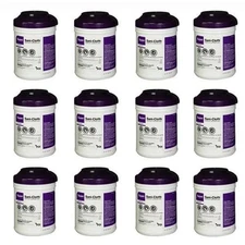 12 Canisters Q55172 Super Sani Cloth Germicidal Disposable Wipes FREE DELIVERY