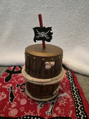 DCL Disney Destiny Cruise Pirates Life For Me of Caribbean Cask & Cannon Sipper