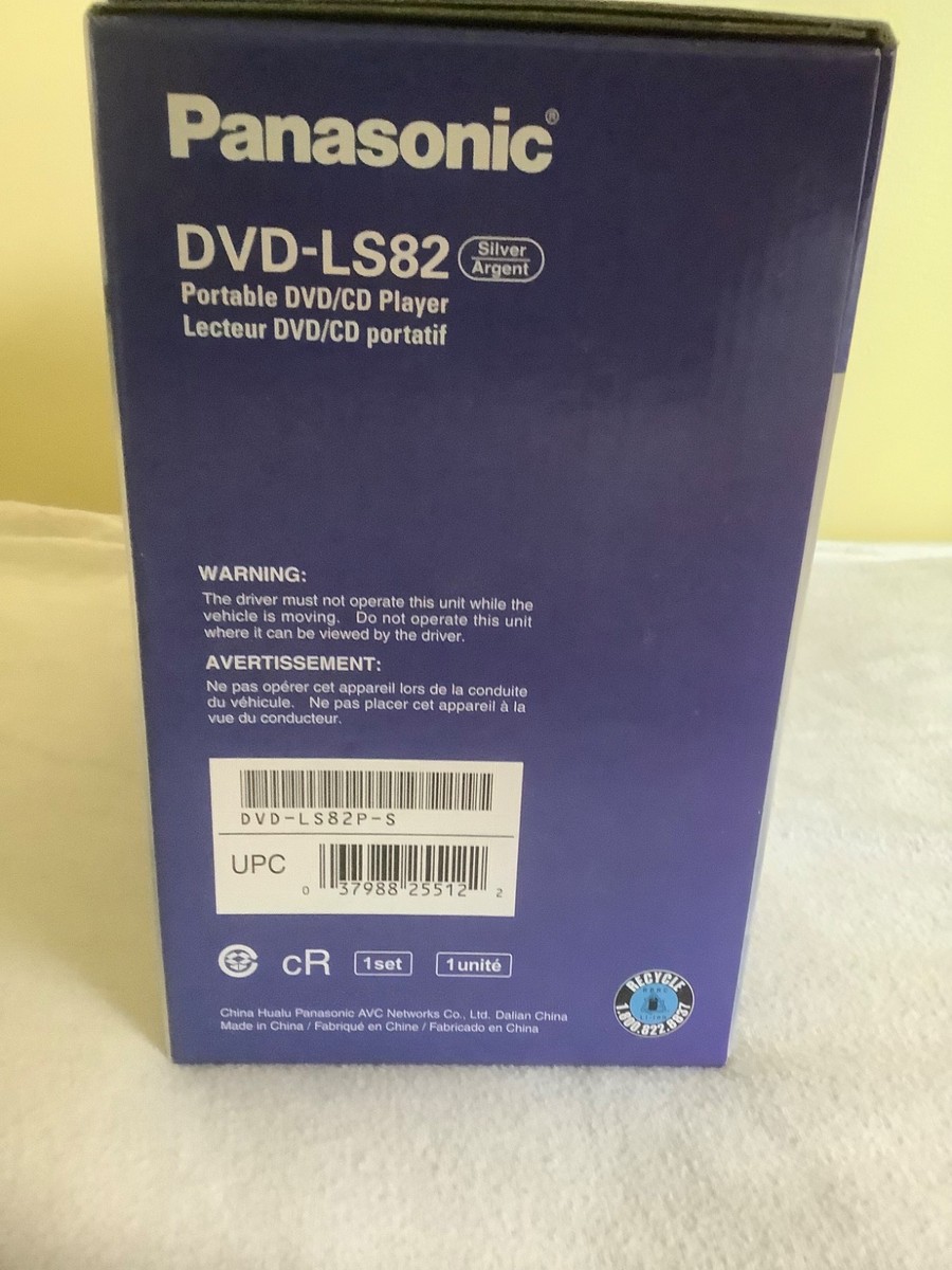 Panasonic DVD-LS82 Portable DVD Player (8.5