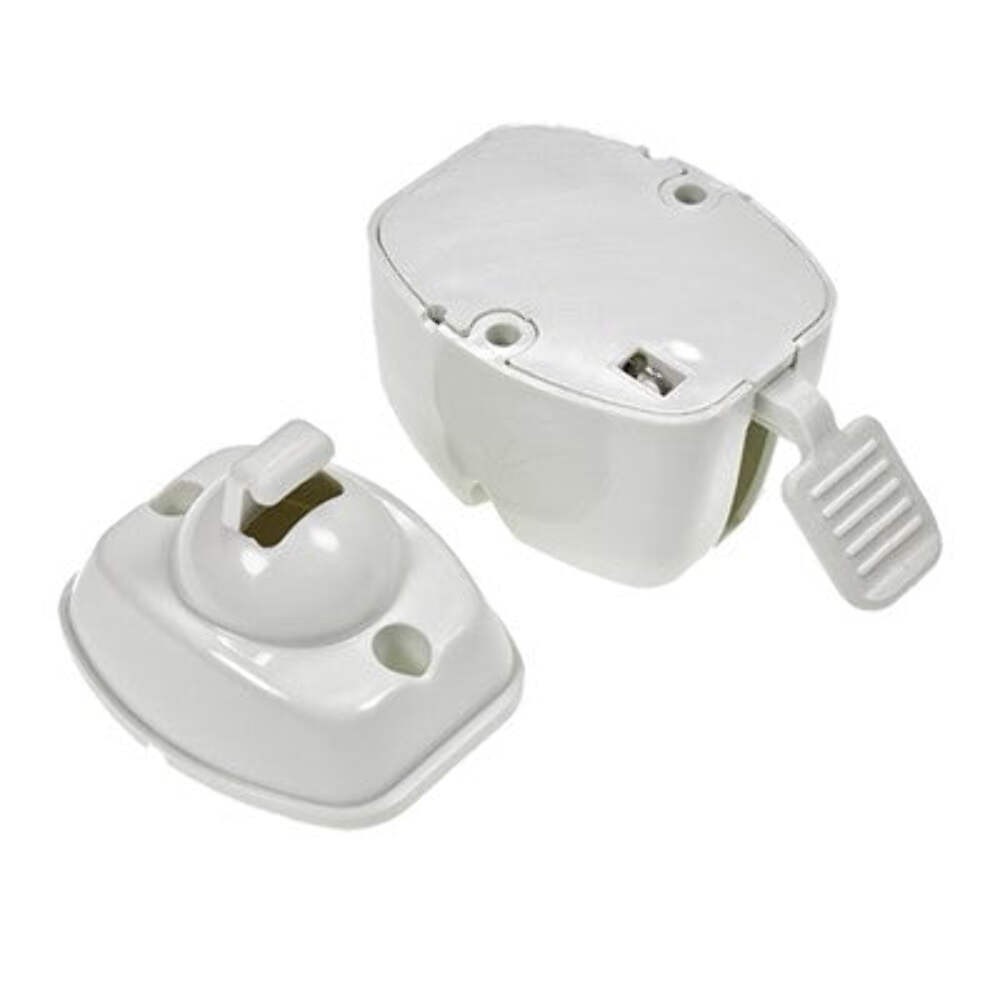 W4 Lever Release Door Retainer - White