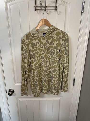Sportsman’s Gear Duck Camo Hoodie Shirt Xl