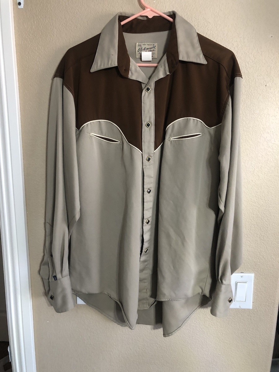 Tru-West Rockmount Ranch Wear Diamond Shape Snap Button Men's