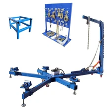 Car Frame Machine Car Body Frame Repair Tool 98KN 3500KG Tool Cart Lifting Arm