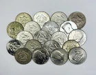 *LOT OF 20 MIXED DATE 40% SILVER KENNEDY HALF DOLLARS* *FULL ROLL* NR #C2090