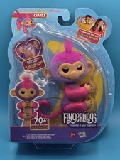 Fingerlings Interactive Pink BABY MONKEY Charli Sounds And Reactions