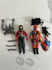 Gi Joe Cobra Alley Viper 1989 & Astro Viper 1988 Complete Lot