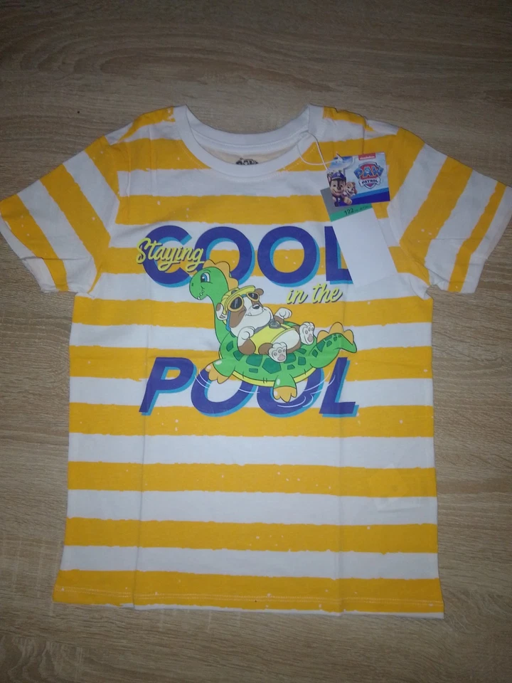 Sehr schönes Jungen - T - Shirt von Paw Patrol, Gr. 122, NEU mit Etikett! - Bild 1 von 1