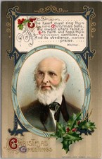 Vintage Winsch CHRISTMAS Embossed Postcard WH...