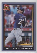 2020 Topps Topps Choice Blue Christian Yelich #TC-17 2o7