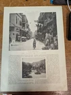 Plague In Hong-Kong : 1894 Black & White Magazine Pages