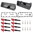 Aluminum Valve Cover Kit for 97-04 Ford F150 F250 F350 Super Duty 5.4L V8 DG508