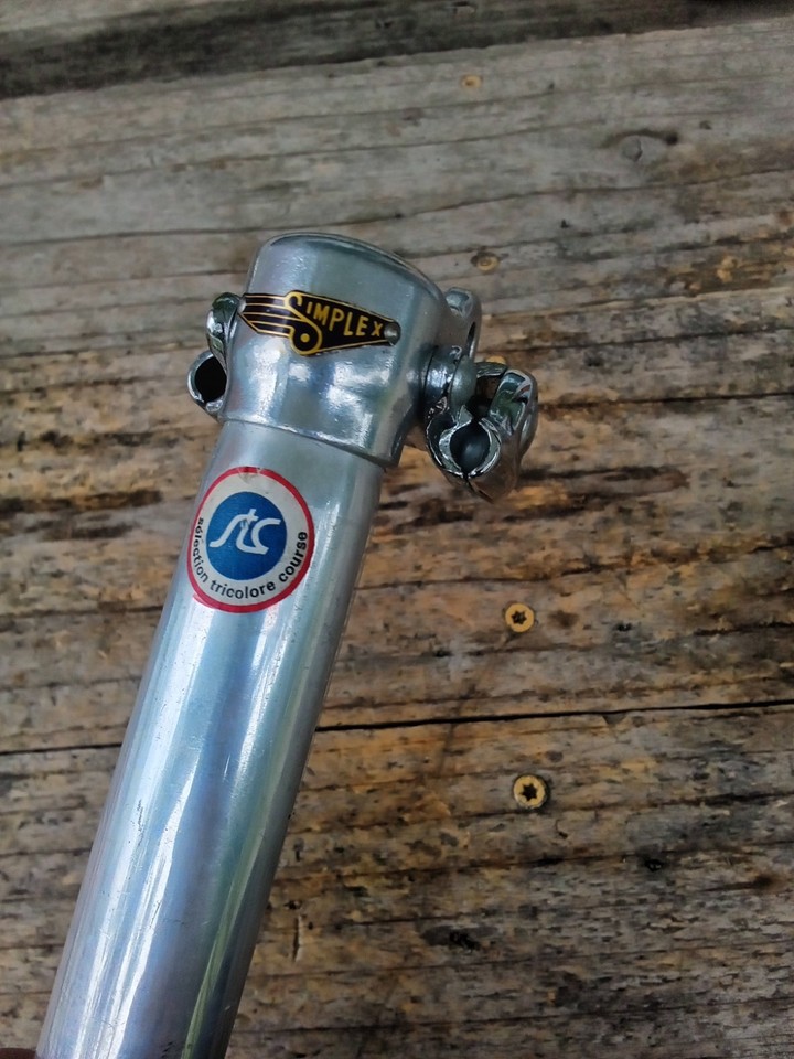 Ruban De Guidon Cinelli Unica Rouge Et Argent à Pois - Vintage Italie - Pour Vélo De Route Ou L’Eroica