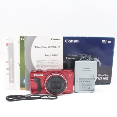 Canon PowerShot SX710 HS Rot Top Zustand Kompakt Digitalkamera