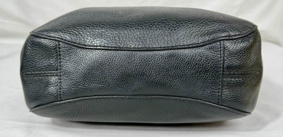 😎😎😎De colección MICHAEL KORS CUERO GRANULADO NEGRO Bedford 2WAY Hobo Bandolera de Hombro Foto 4 de 4