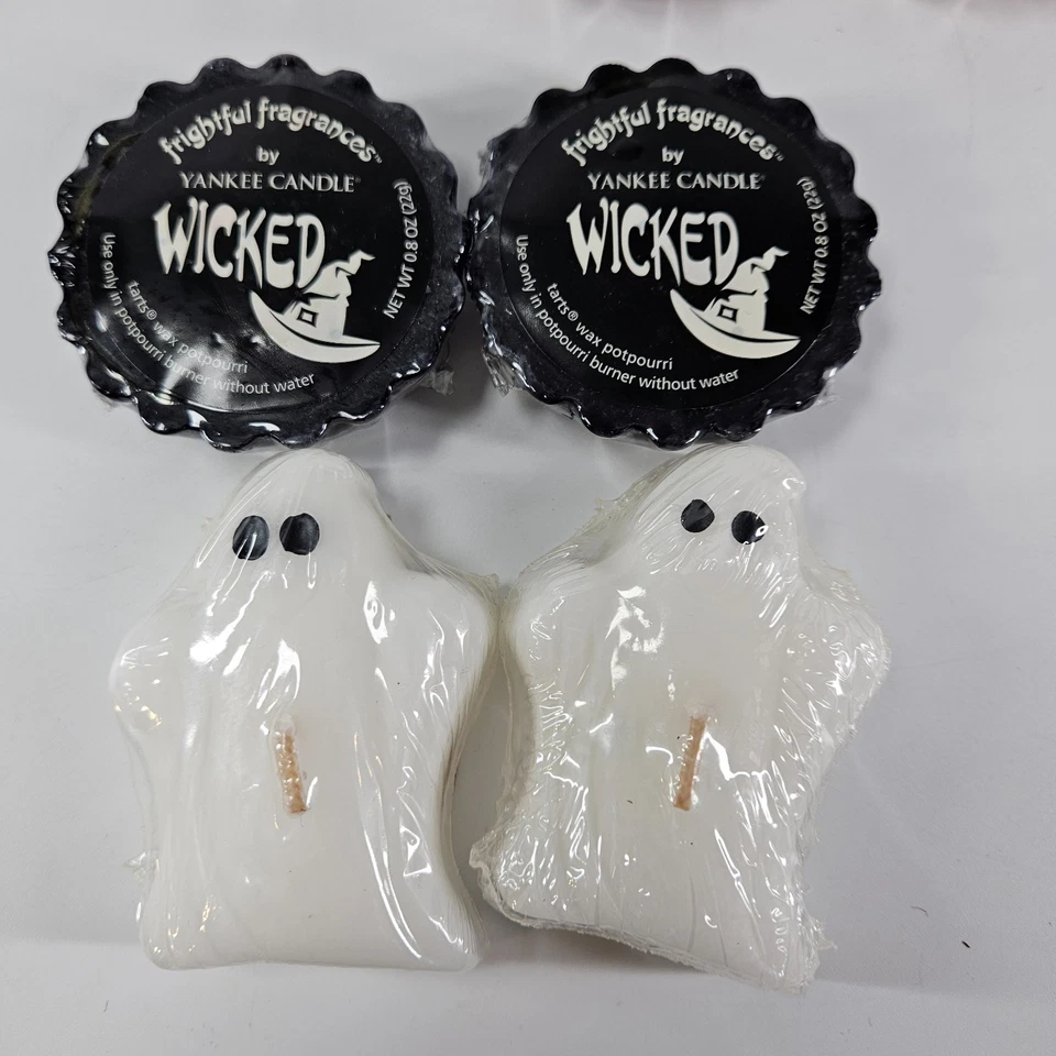 YANKEE CANDLE Lot of 18 Candles & Tarts Wax Melt HALLOWEEN & Fall Autumn Themes - Image 2 of 4