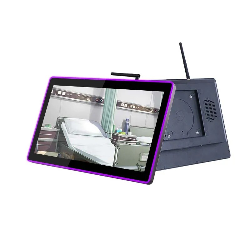 15.6 " LED light  wall mount lcd touch screen digital signage advertising player