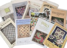 Lot of 10 Quilting Sewing Patterns Table Runners Toppers Placemats Quilts Lot C