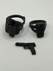 GIJoe Classified Retro Rock N Roll Pistol Holster &  Leg Pouch Fodder 1/12 Scale