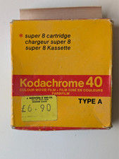 Kodak Kodachrome 40 - Super 8 Color Movie - Film Type A - KMA 464 P
