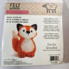 Dimensions Feltworks-'FOX' Needle Felting Kit 2.5" by 3.5"