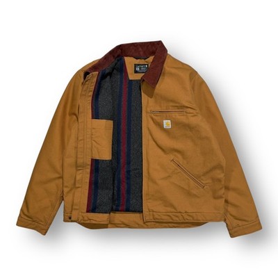 Carhartt Duck Blanket Detroit Jacke Braun XL