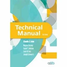 Technical Manual - Hardcover, by Cohn Claudia S. M.D. Ph.D.; Delaney - Very Good