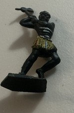 Vintage Plastic Lone Star zulu warrior Figure Harvey Series Used Good Condition