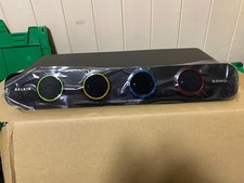 Belkin SOHO 4-Port KVM Switch with Audio,  Model F1DS104J - Unit + 2 Cables
