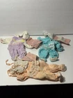 Vintage Hasbro Cabbage Patch Kids Factory Error Sample? Sleepers Bonnets Clothes