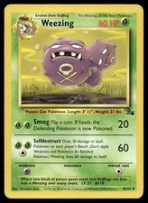 Weezing 45/62 Uncommon Fossil Pokemon Unlimited Lightly Played on eBay