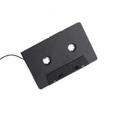 Cassette Aux Adapter For Car iPhone 3.5mm Audio Tape MP3 Player Adapter Black b